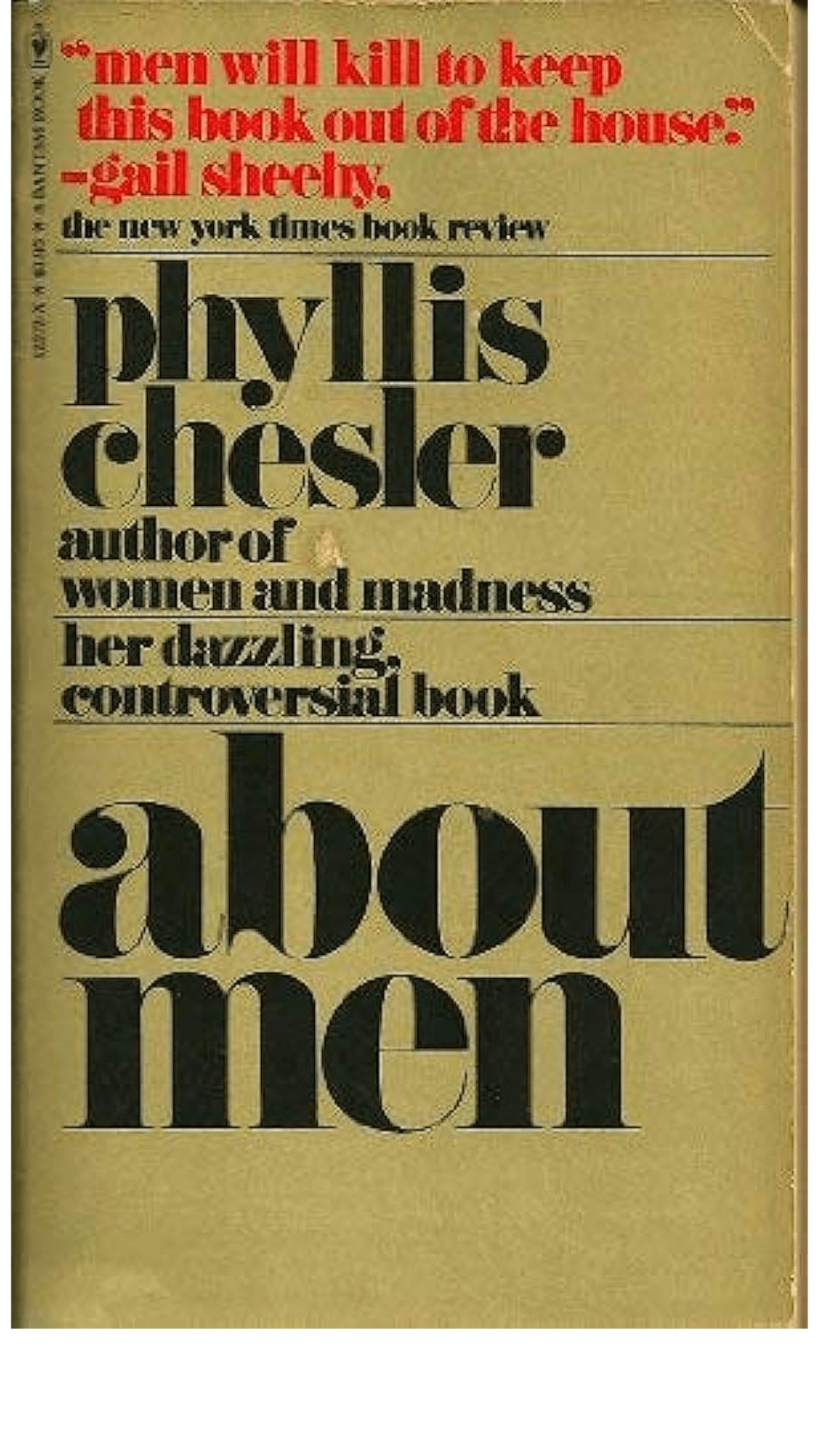 About Men by Phyllis Chesler