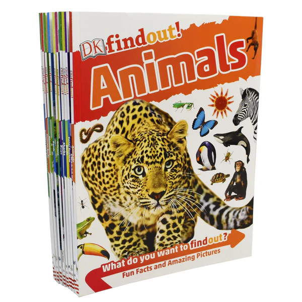 Dk 6 Books Set on Animals: Packed with Facts you need to read