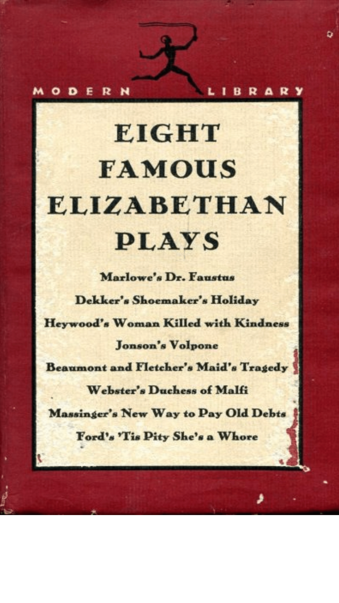 Eight famous Elizabethan plays