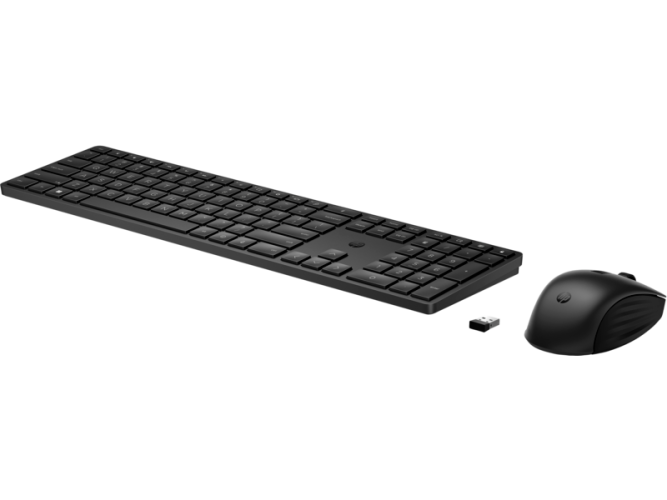 HP 650 Wireless Keyboard and Mouse Combo - Black - 4R013AA