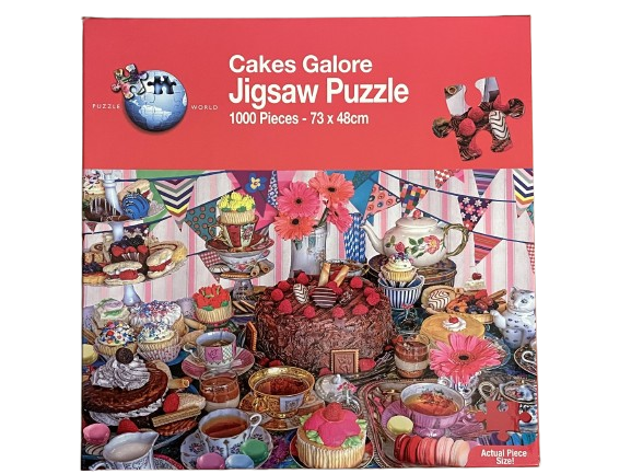 Cakes Galore 1000 pieces Jigsaw Puzzle