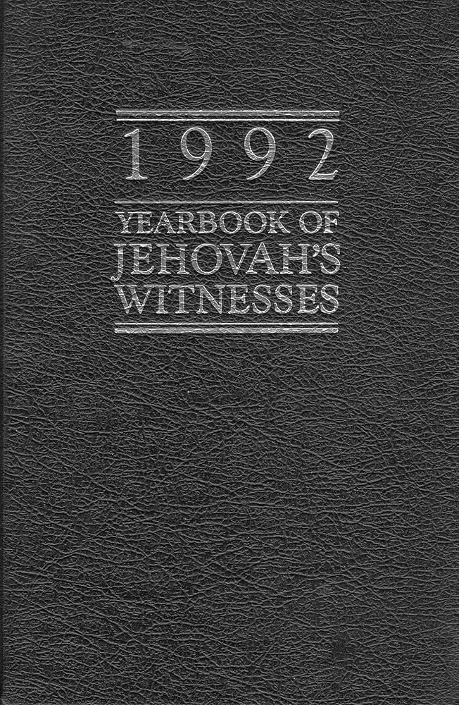 1992 Yearbook of Jehovah's Witnesses