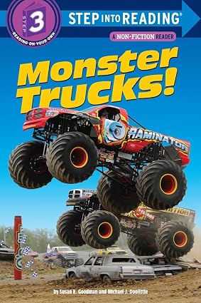 Step into Reading :Monster Trucks! Book By Susan E. Goodman