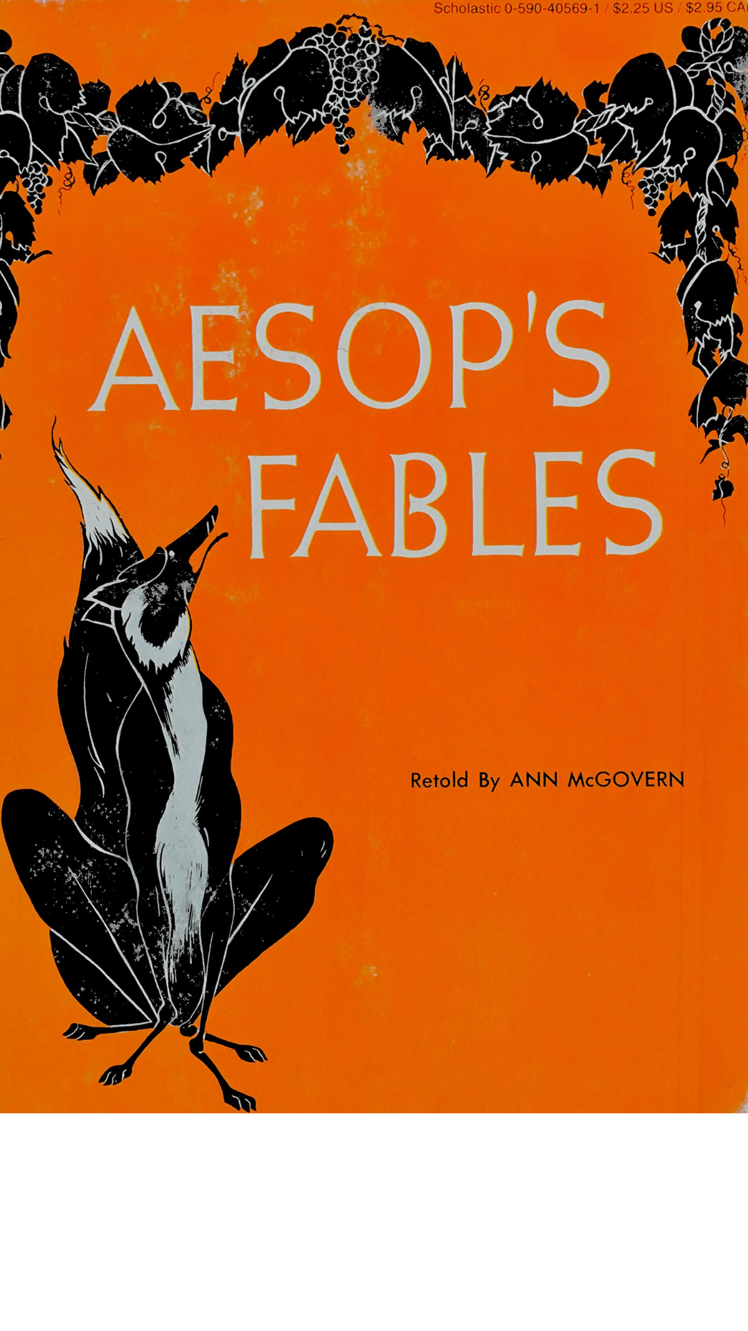 Aesop's Fables by Ann McGovern