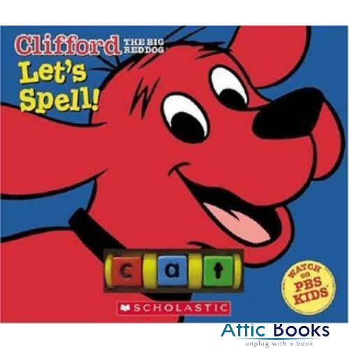 Clifford Let's Spell (Board Book)
