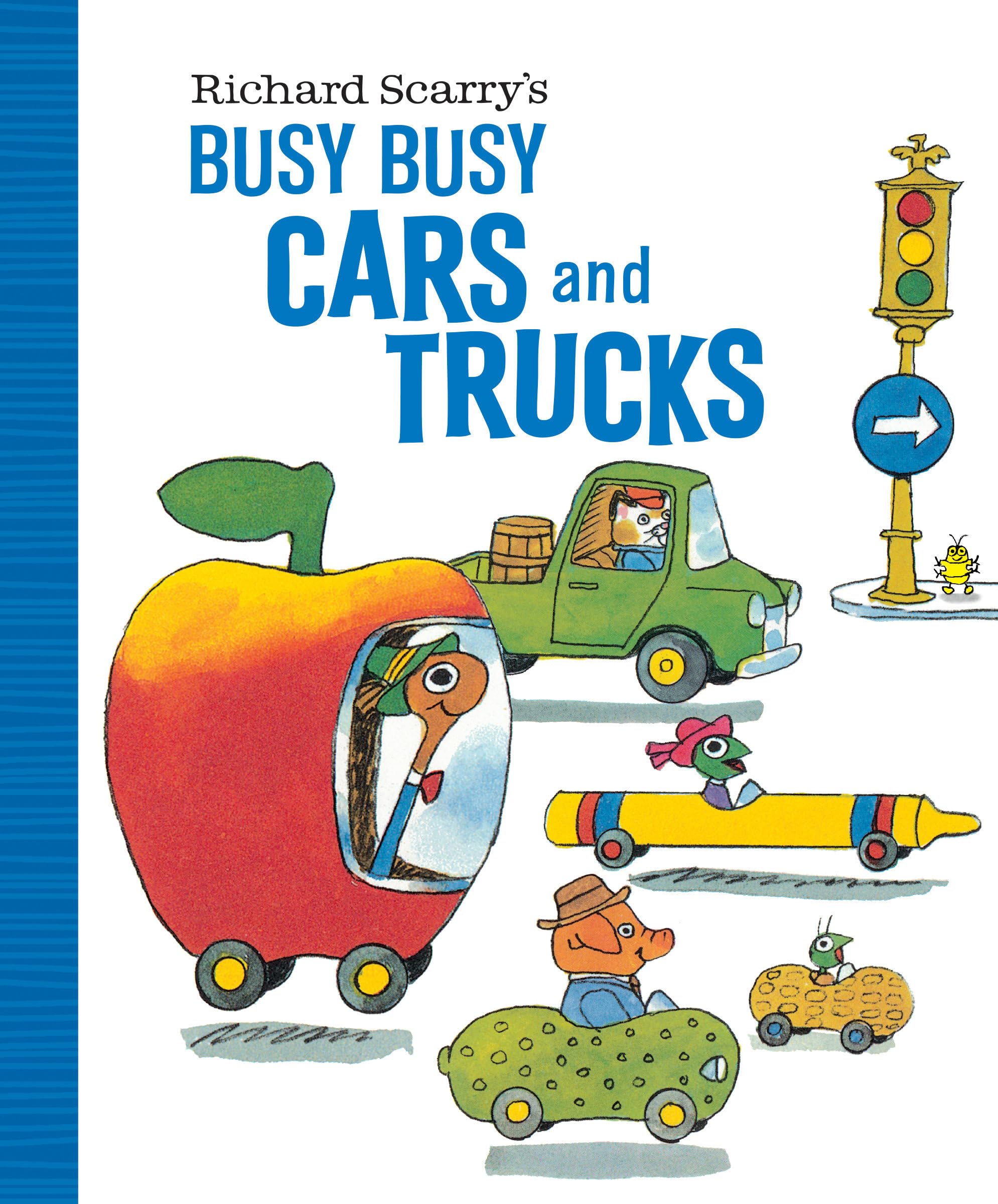 Richard Scarry's Busy Busy Cars and Trucks book by Richard Scarry (Board Book)