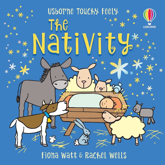 Usborne Touchy-feely The Nativity Board book by Fiona Watt