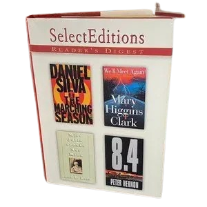 Reader's Digest Select Editions: The Marching Season By Daniel Silva; We'll Meet Again By Mary Higgins Clark; Miss Julia Speaks Her Mind By Ann B. Ross; 8.4 By Peter Hernon