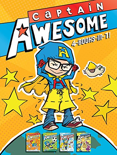 Captain Awesome 4-Books-in-1: Captain Awesome Takes a Dive; Captain Awesome, Soccer Star; Captain Awesome Saves the Winter Wonderland; Captain Awesome and the Ultimate Spelling