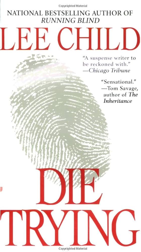 Die Trying book by Lee Child