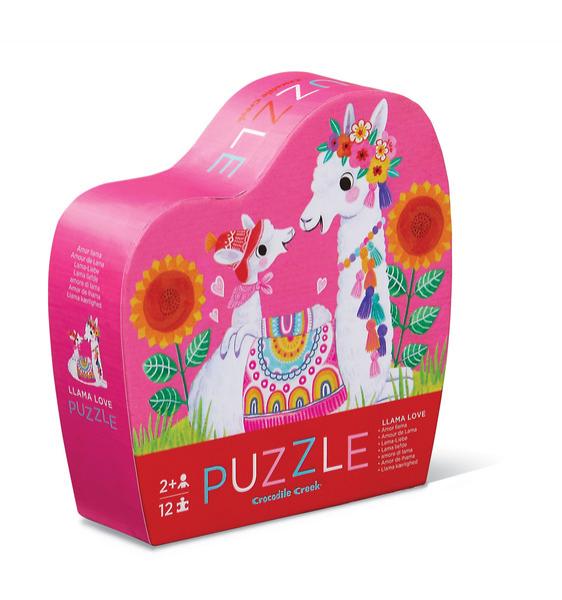 Llama Love 12 pieces Jigsaw Mini Puzzle