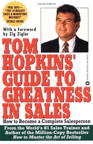 Guide to Greatness in Sales: How to Become a Complete Salesperson book by Tom Hopkins