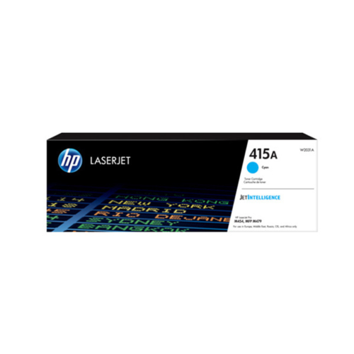 HP 415A Cyan Original LaserJet Toner Cartridge - W2031A