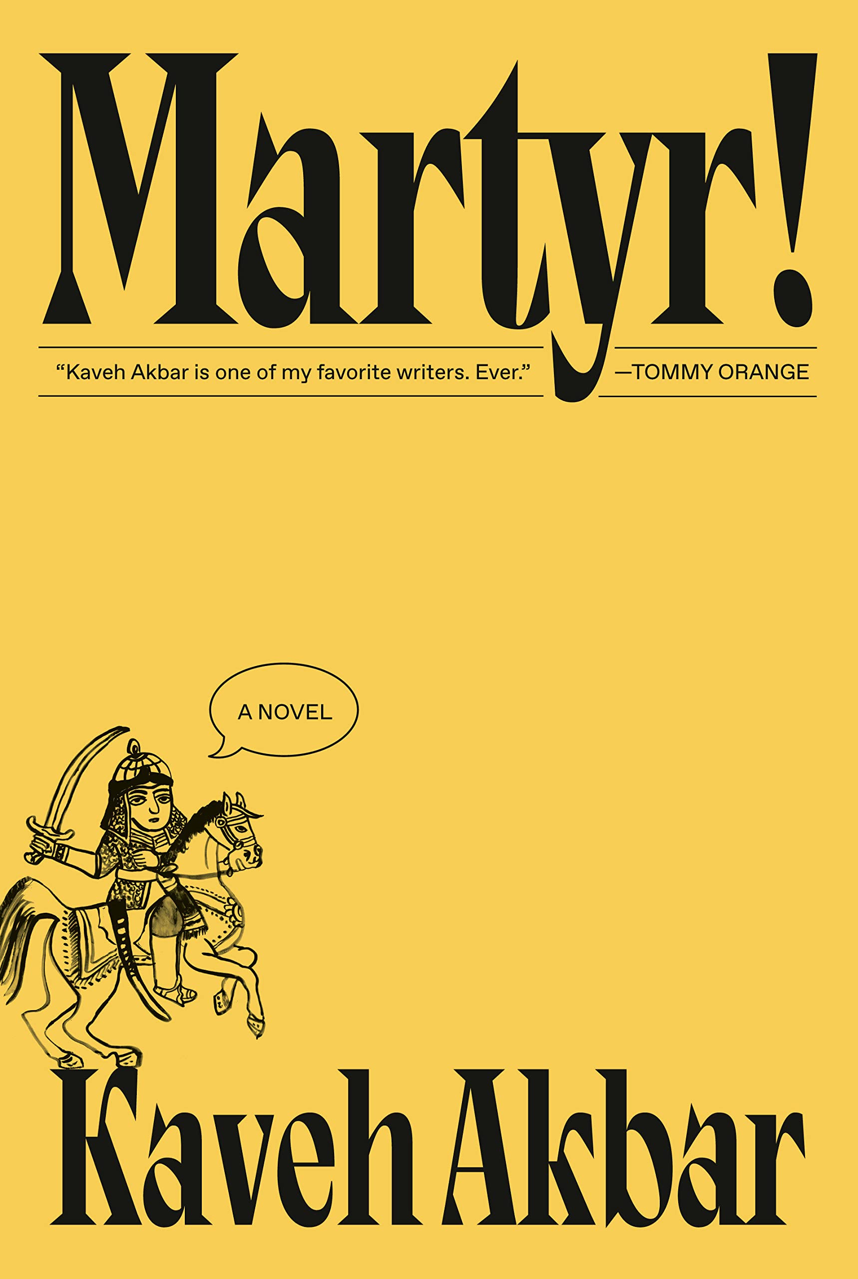 Martyr! book by Kaveh Akbar