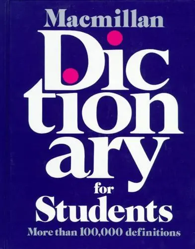 Macmillan Dictionary for Students