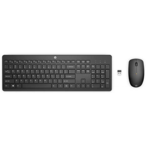 HP 230 Wireless Keyboard and Mouse Combo - Black - 18H24AA