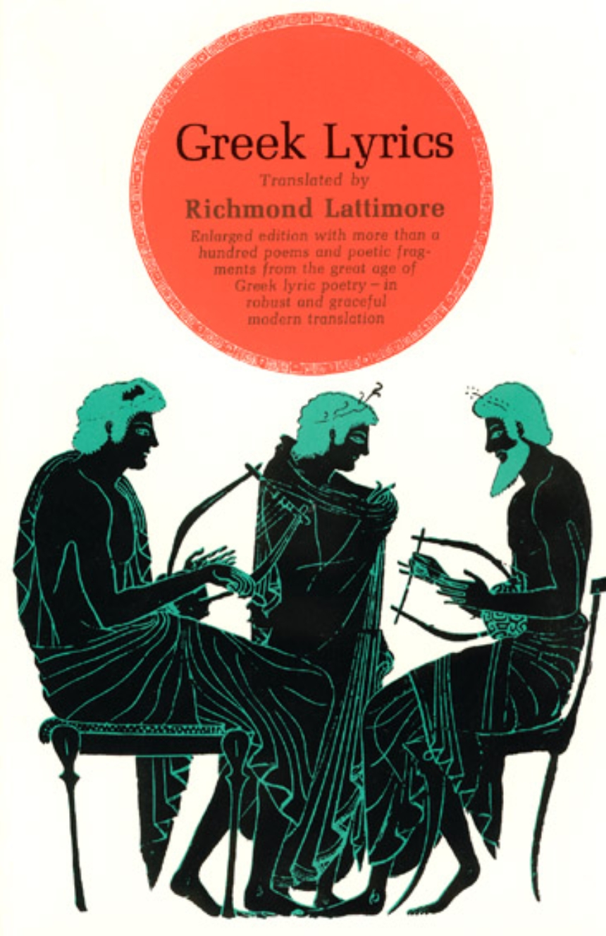 Greek Lyrics book by Richmond Lattimore