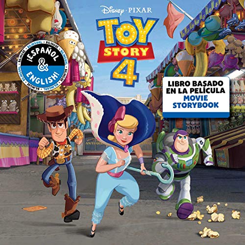 Disney/Pixar Toy Story 4: Movie Storybook / Libro Basado En La Pelicula (English-Spanish)