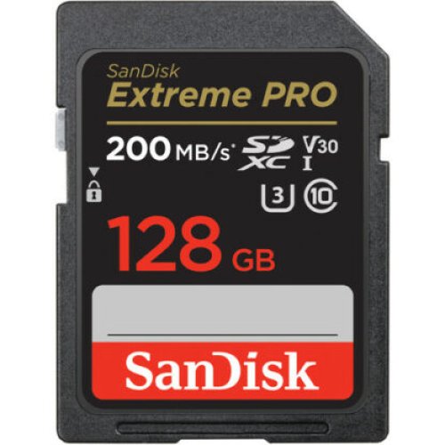 SanDisk Extreme PRO 128GB SDXC UHS-I Card 200 MBPs-SDSDXXD-128G-GN4IN