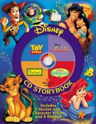Classic Disney Adventures  Storybook: The Lion King, The Little Mermaid, Toy Story, Aladdin (BOOK ONLY)