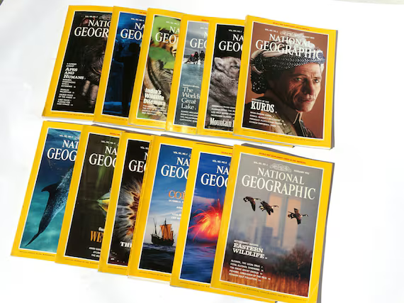 National Geographic Magazines