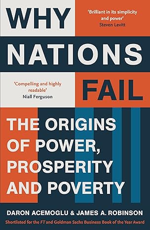 Why Nations Fail book by Daron Acemoglu