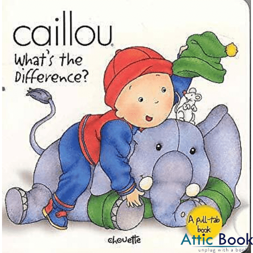 Caillou What's the Difference? (Board Book)