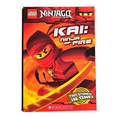 Ninjago Chapter Books #1 Kai, Ninja of Fire and Ninjago Chapter Books #2 Zane, Ninja of Ice