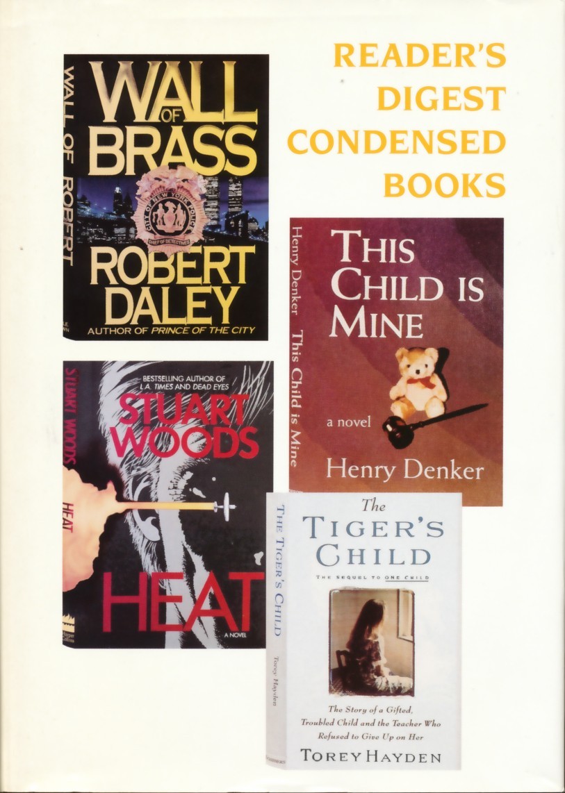 Reader's Digest Condensed Books (Volume 2 1995) The Tiger's Child, Heat, This Child is Mine, Wall of Brass