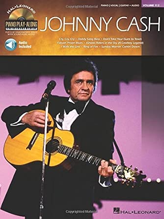 Johnny Cash: Piano Play-Along Volume 112 Book By Johnny Cash
