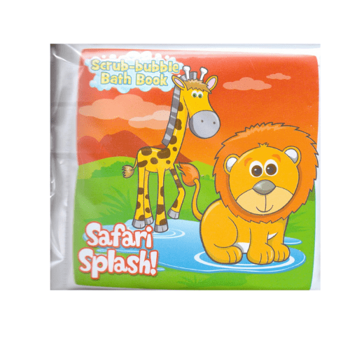 Scrub-Bubble Bath Book: Safari Splash