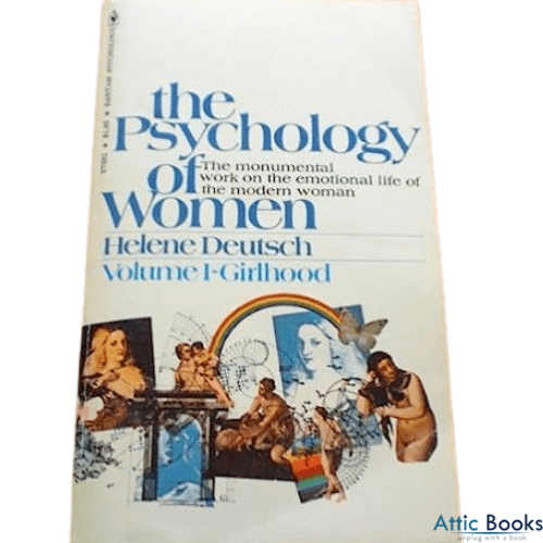 The Psychology of Women: Volume 1-Girlhood