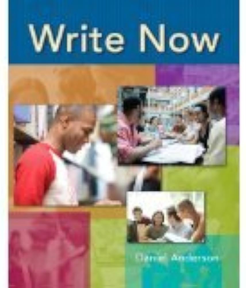 Write Now book by Daniel Anderson (Examination Copy)
