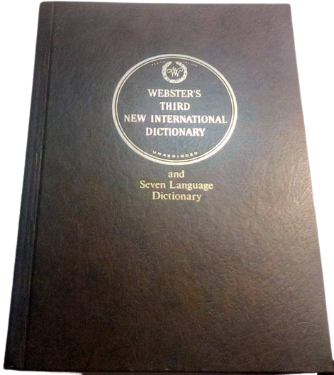 Webster's Third New International Dictionary Unabridged