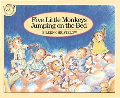 Five Little Monkeys Jumping on the Bed (Board Book)