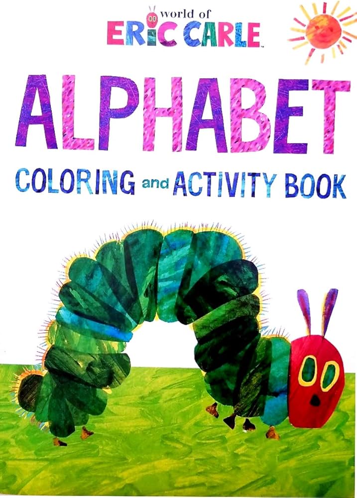 World of Eric Carle Alphabet Coloring Activity Book