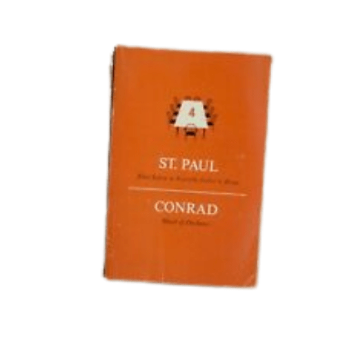 First Letter to Corinth; Letter to Rome By St. Paul and Heart of Darkness conrad