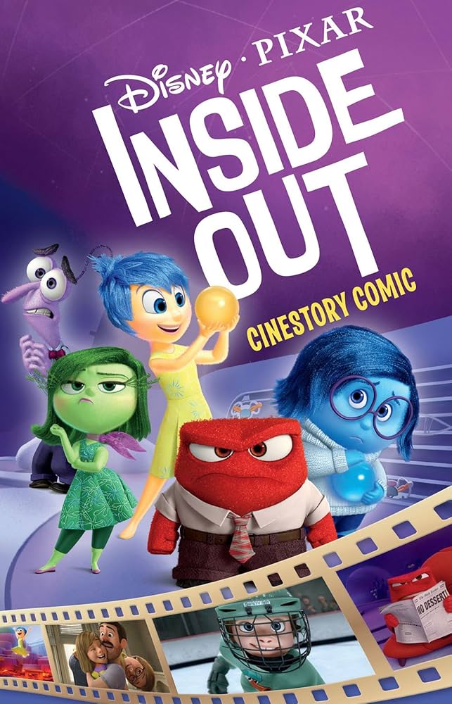 Disney/Pixar Inside Out Cinestory Comic book by Dreamworks Press