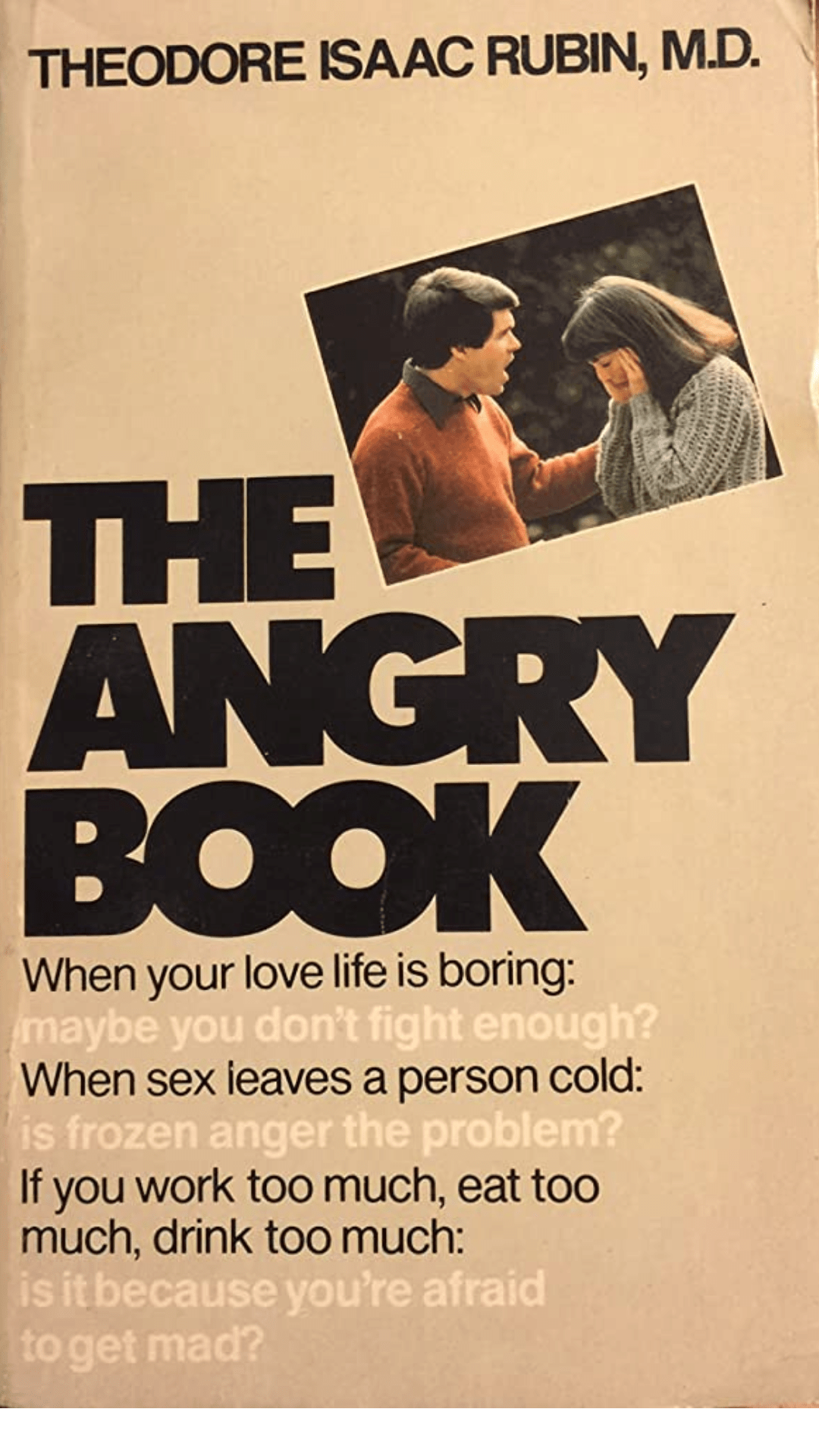 The Angry Book by Theodore Isaac Rubin