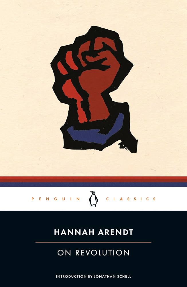 On Revolution book by Hannah Arendt