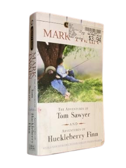 The Adventures of Tom Sawyer and Adventures of Huckleberry Finn Book By Mark Twain