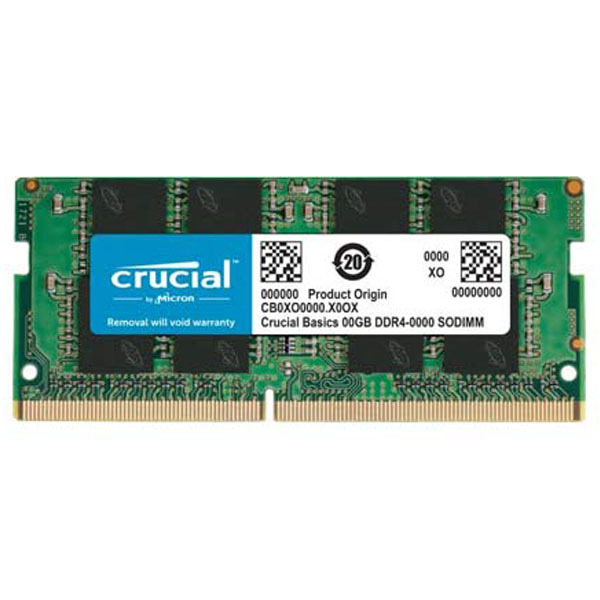 Crucial Laptop RAM DDR4 4GB 2666  CB4GS2666