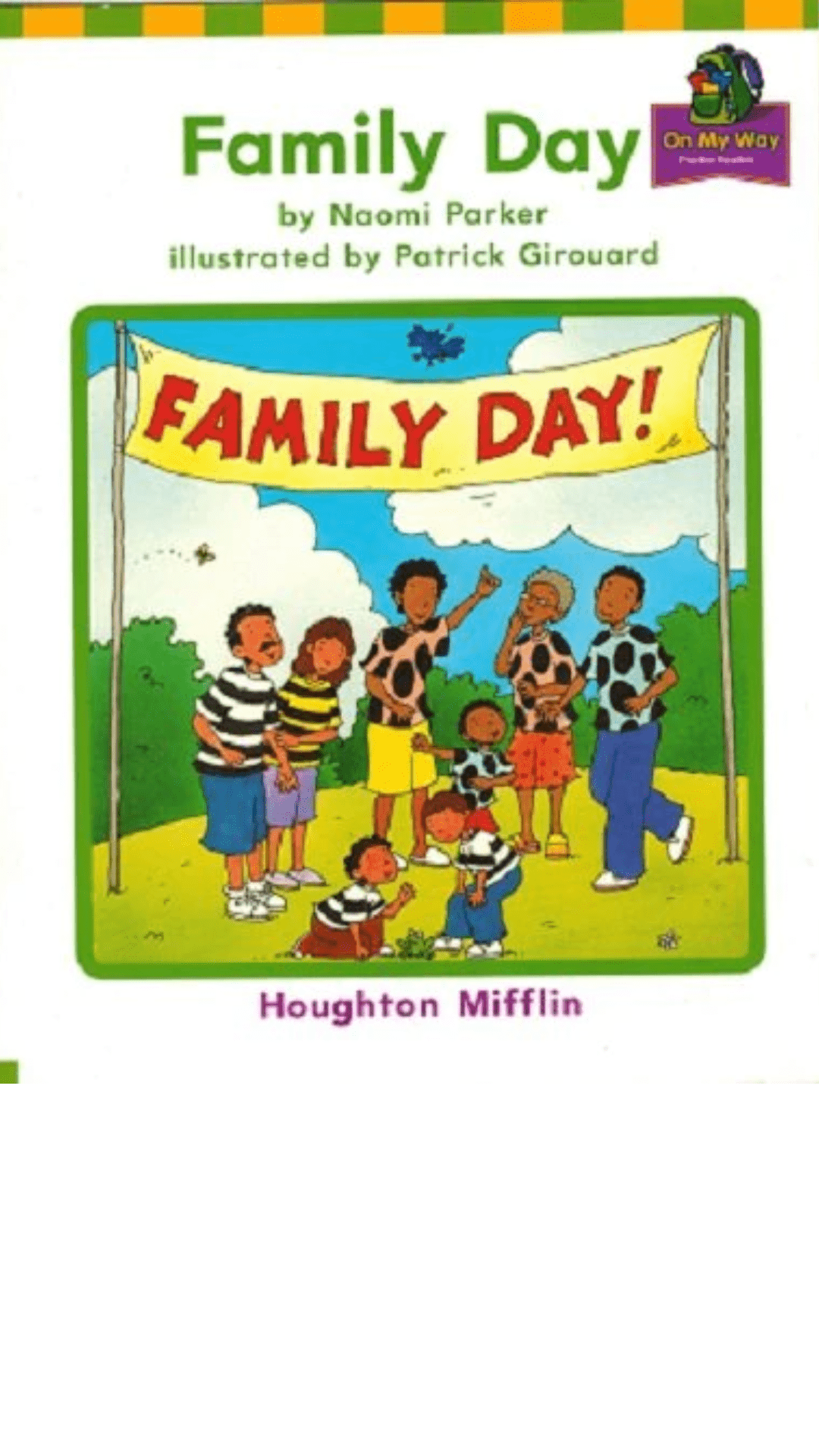 Houghton Mifflin Reading: On My Way Practice Readers: Family Day