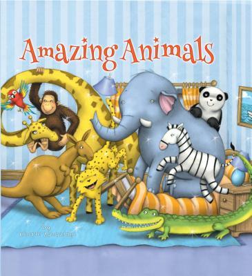 Amazing Animals Board Book by Cherie Zamazing