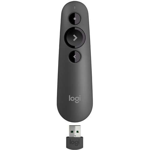 Logitech R500s Laser Presentation Remote - Graphite - 910-005843