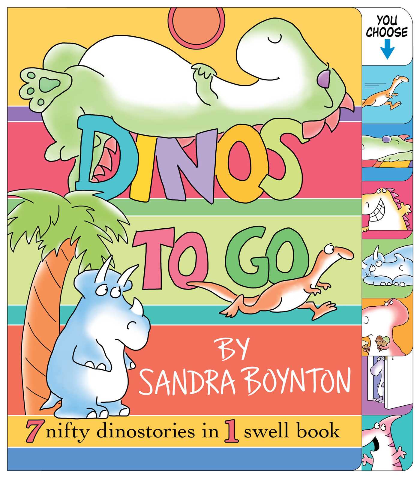 Dinos to Go book by Sandra Boynton (Board book)