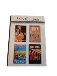 Readers Digest Select Editions Volume 1 , 1998 :  Guilt By John Lescrorrt, Only Love By Erich Segal, Five Past Midnight By James Thayer, Three Wishes By Barbara Delinskey