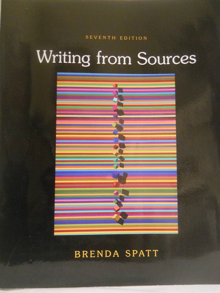 Writing from Sources book by Brenda Spatt