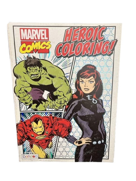 Marvel Comics: Heroic Coloring Book
