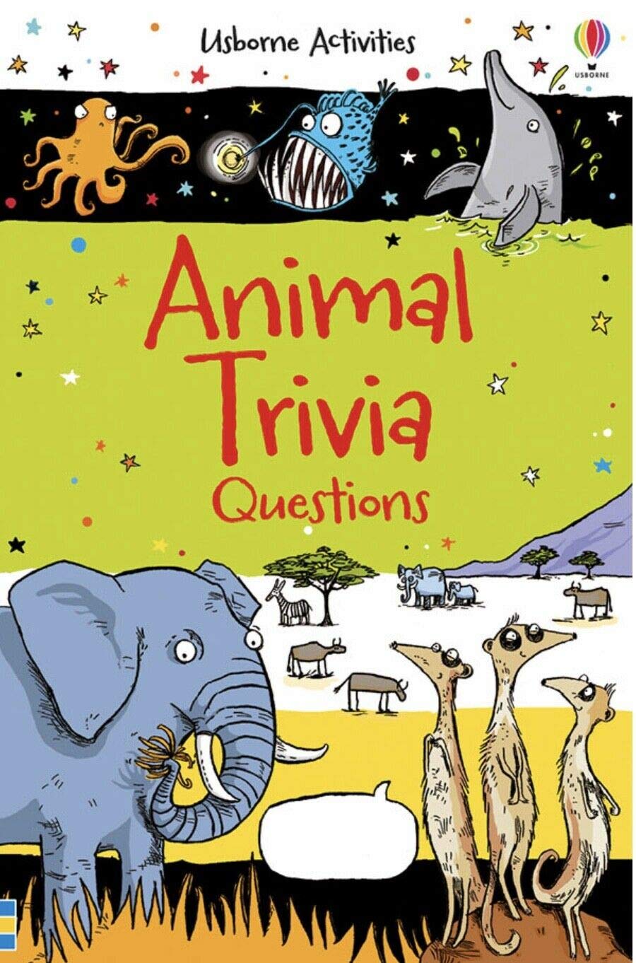 Animal Trivia Questions book by Simon Tudhope (Usborne Activities)